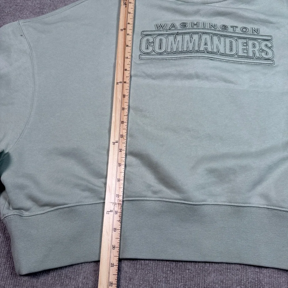 Pro Standard Washington Commanders Cropped Sweatshirt Green Womens Medium NFL